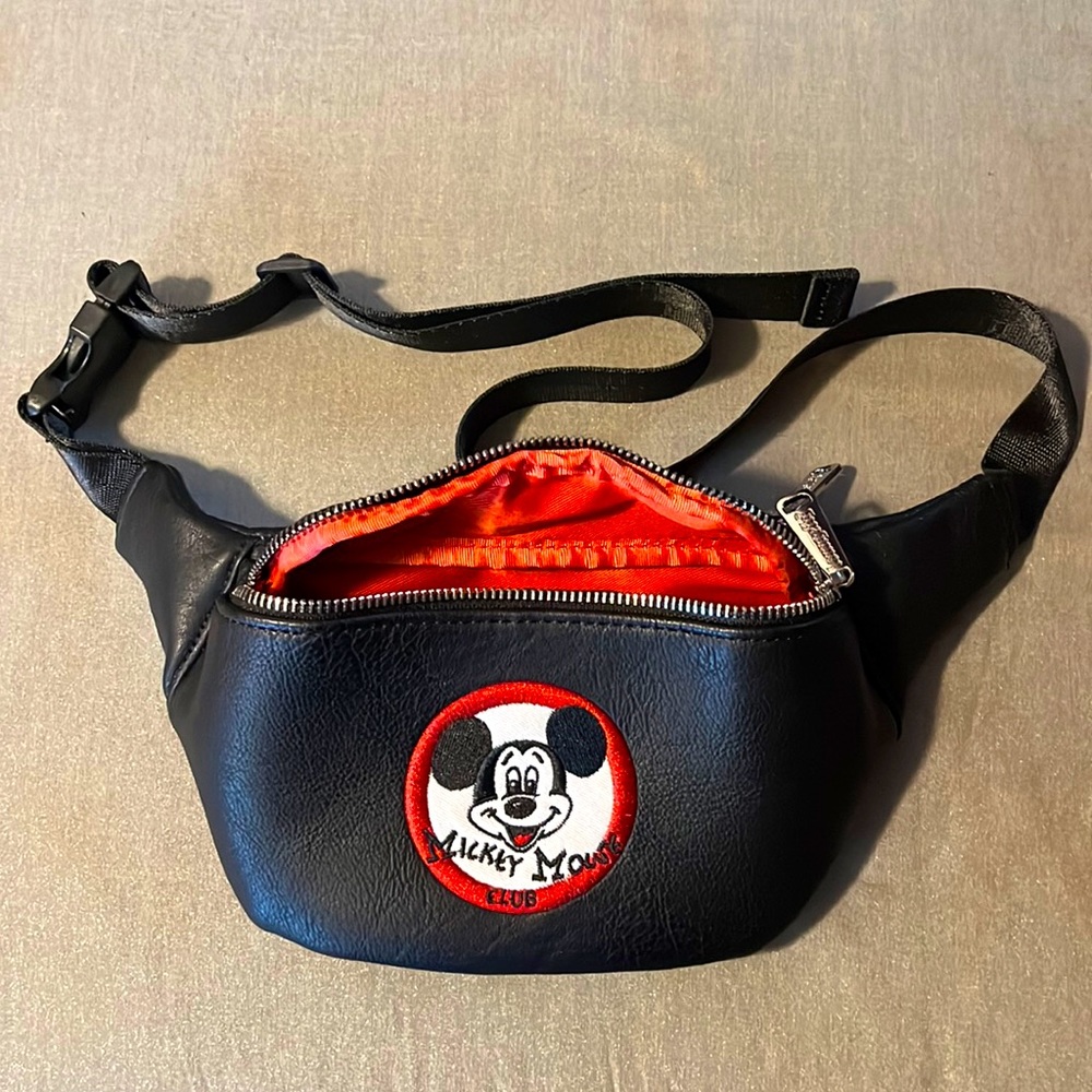 Loungefly Disney Mickey Mouse Club Fanny pack.